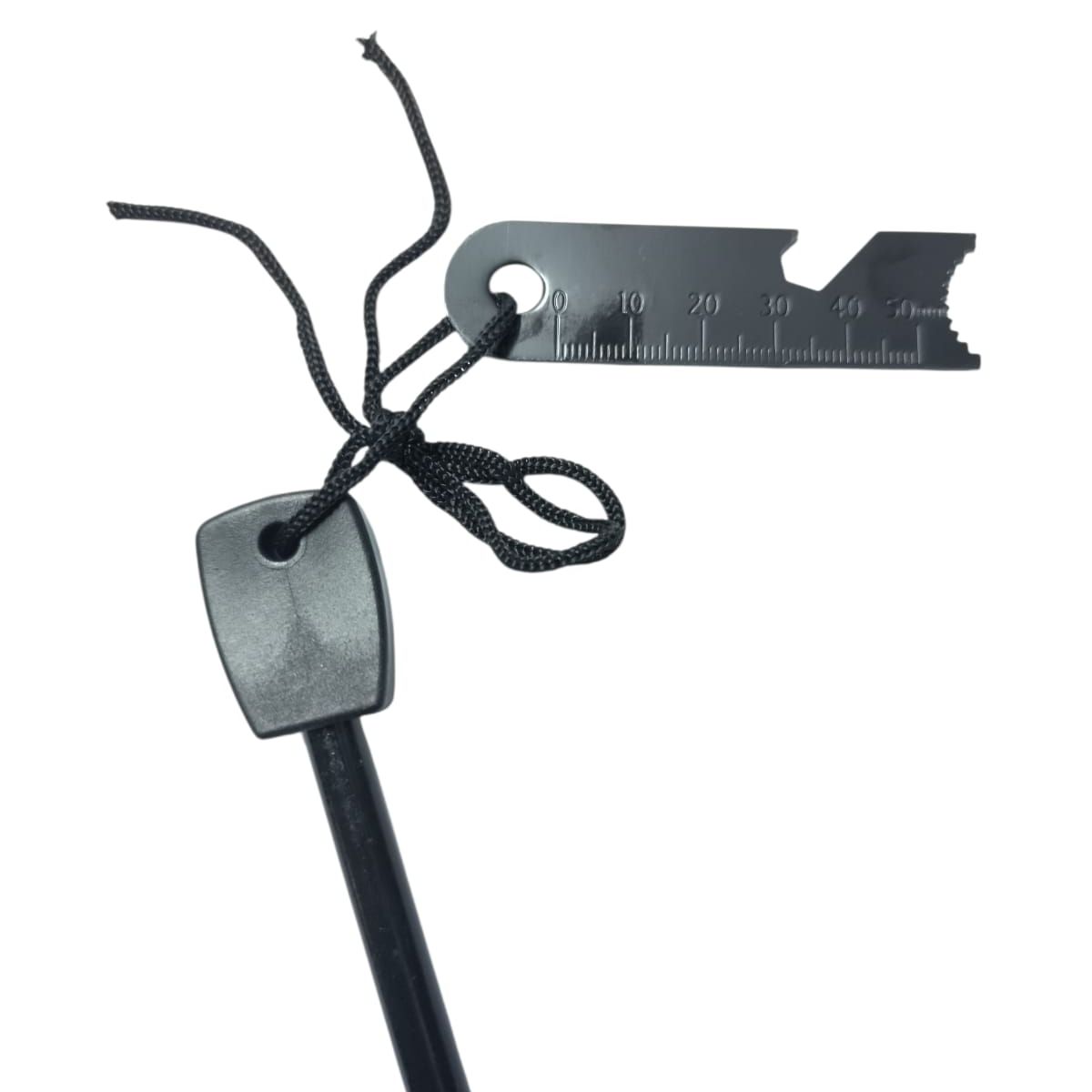 GENERICO - Pedernal NEGRO de supervivencia camping trekking