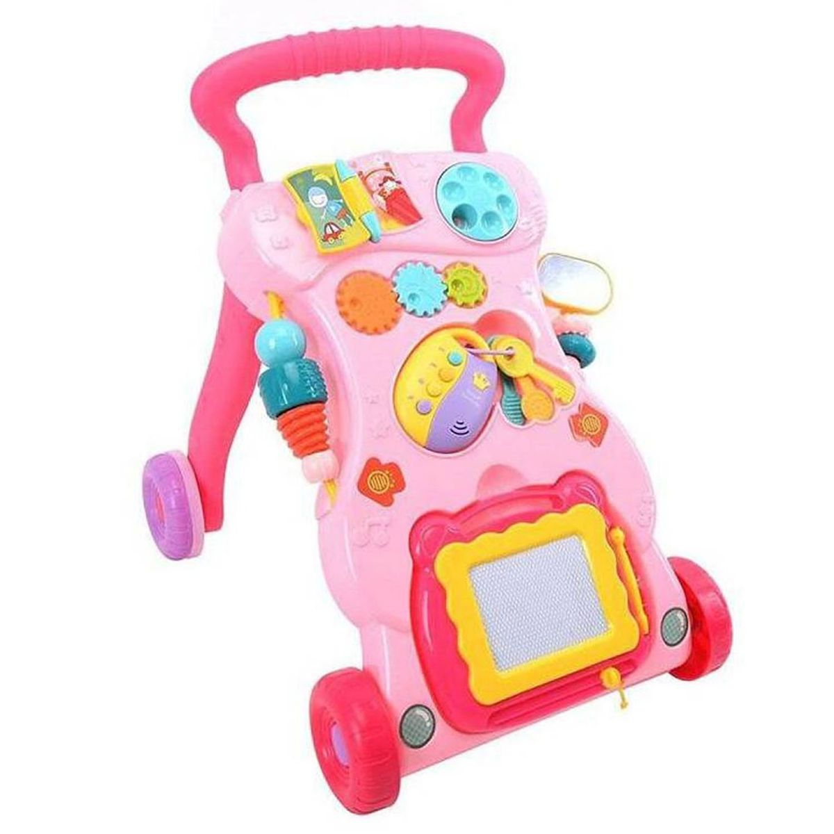 GENERICO - Andador Caminador Centro de Actividades Rosado