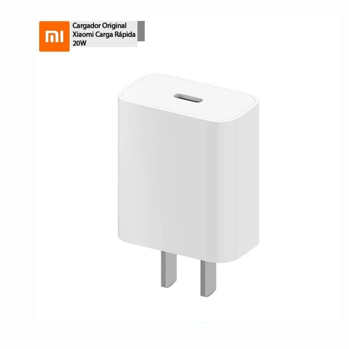 XIAOMI - Adaptador Xiaomi 20W Carga Rapida Usb C - Original