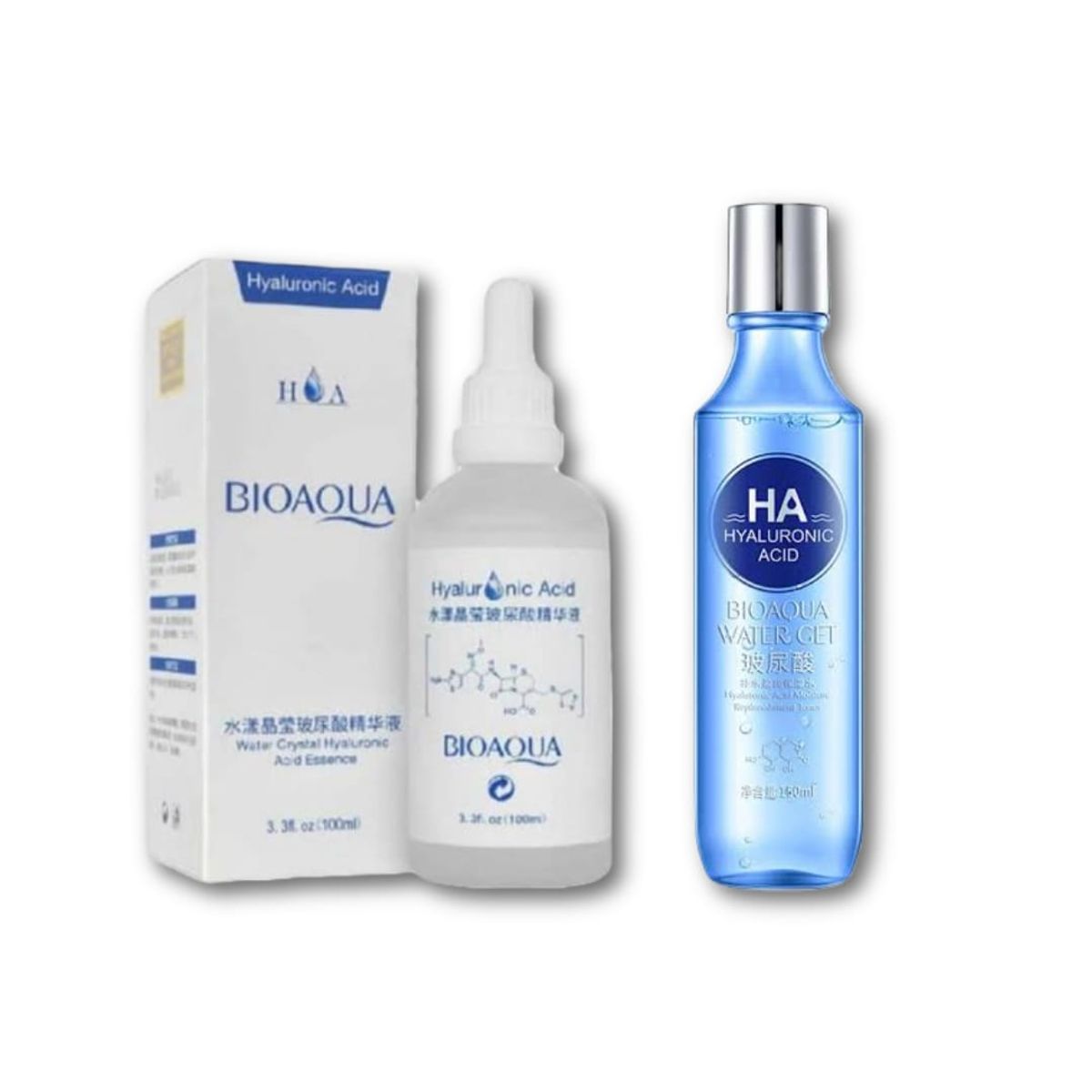 BIOAQUA - Serum y Tónico Facial de Ácido Hialurónico
