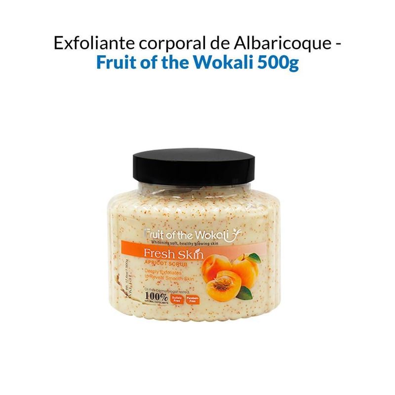 WOKALI - Exfoliante Corporal De Albaricoque Wokali 500Gr