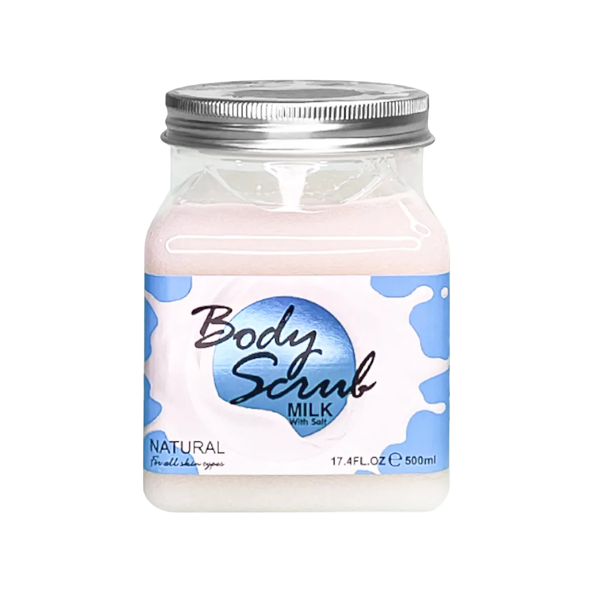 WOKALI - Exfoliante Corporal Leche Con Sal Wokali 500ml