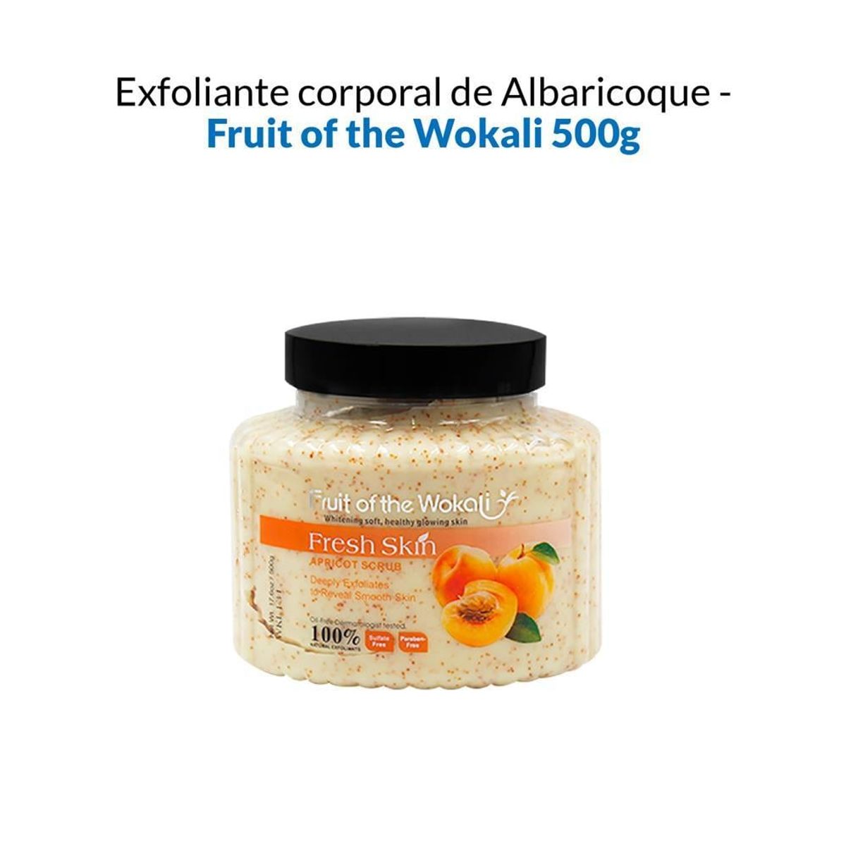 WOKALI - Exfoliante Corporal De Albaricoque Wokali 500Gr