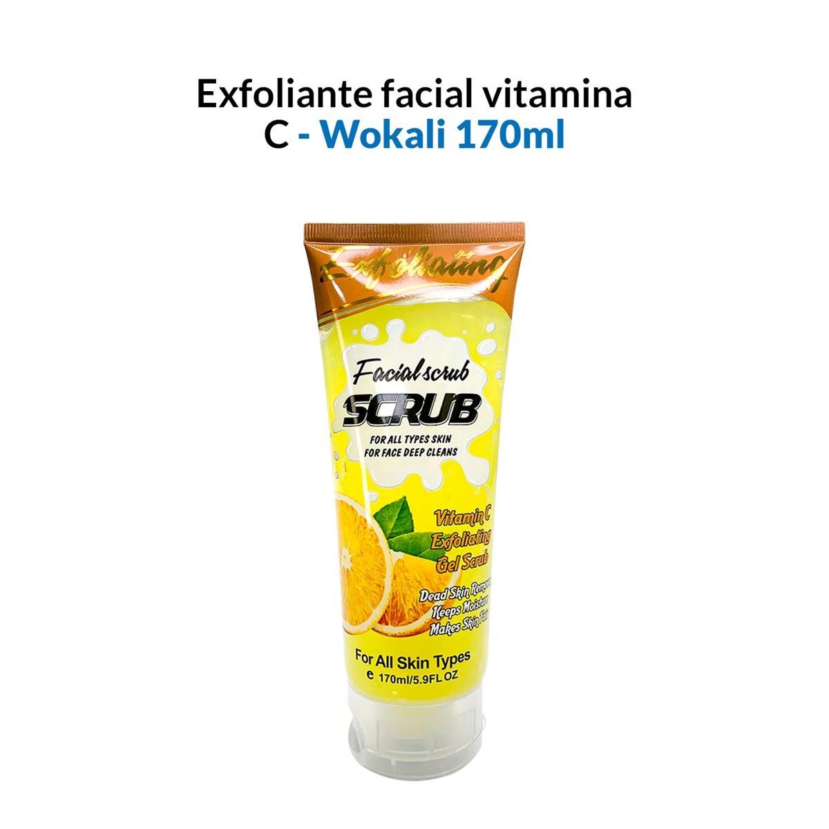 WOKALI - Exfoliante Facial Vitamina C Wokali 170ml