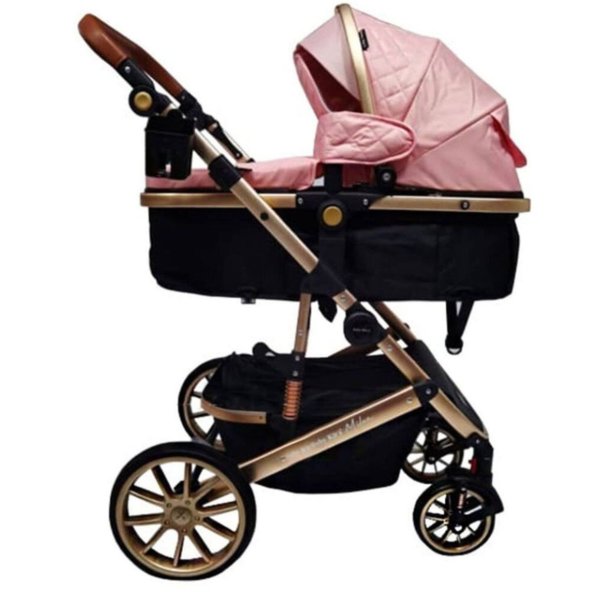 BABY KITS - Coche Cuna Moisés Milán Rosado