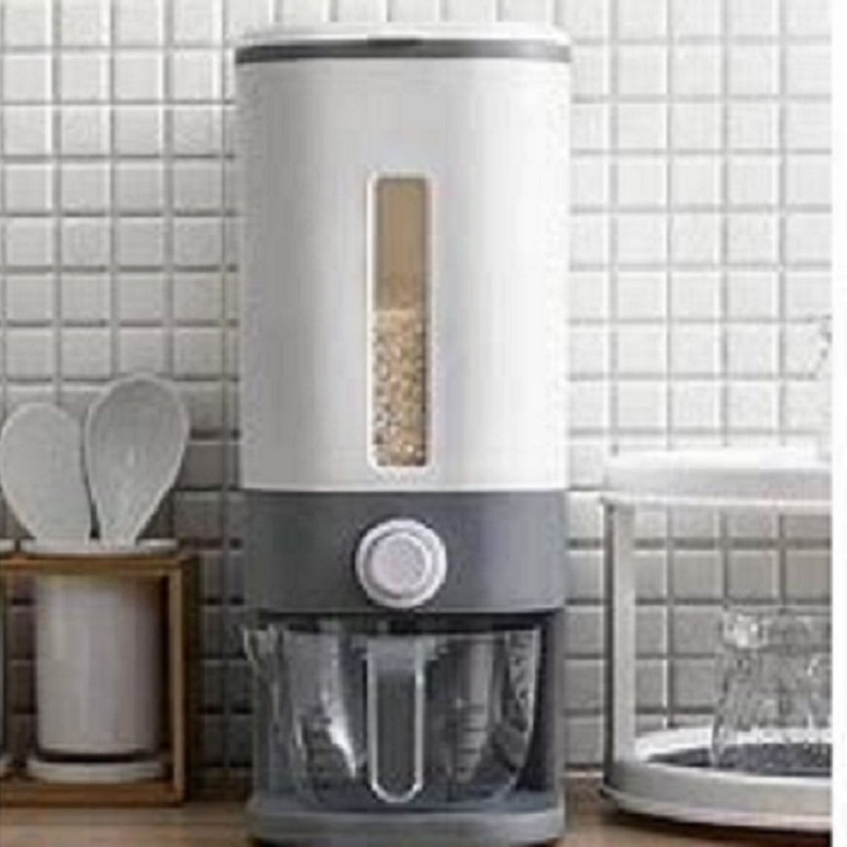 GENERICO - Dispensador de Arroz y Granos Capacidad 10 kg