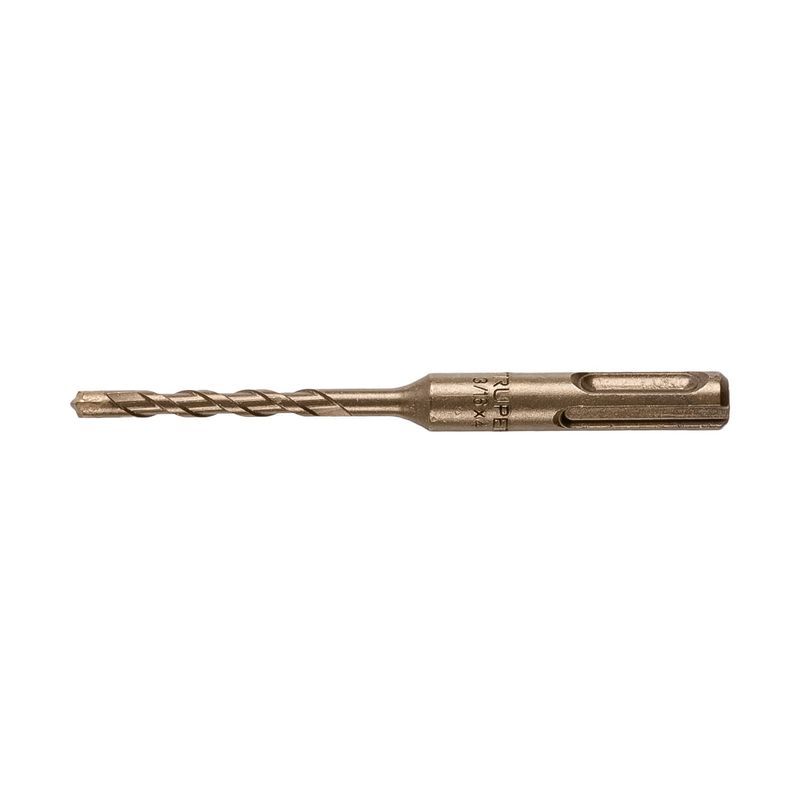 TRUPER - Broca 3/16" x 4" para Concreto Rotomartillo SDS Plus 101142 Truper