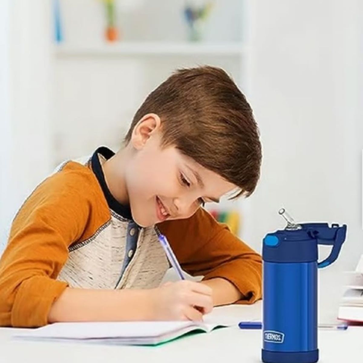 THERMOS - THERMOS 355ML DE ACERO FUNTAINER COLOR AZUL