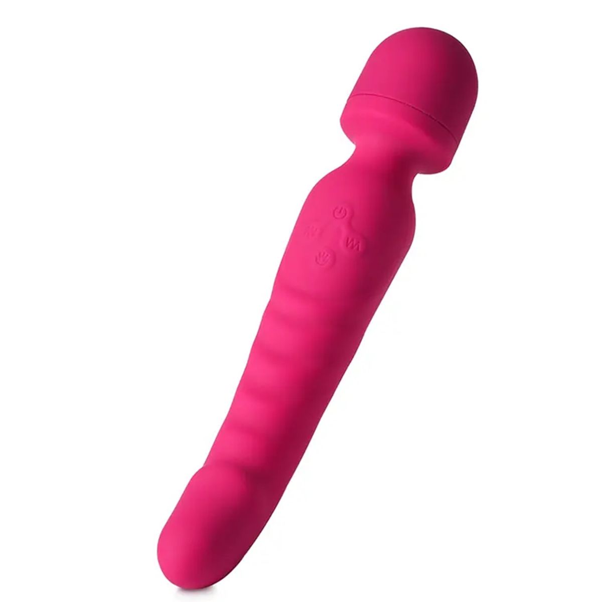 GENERICO - Vibrador de estimulación y forma de dildo - rosado