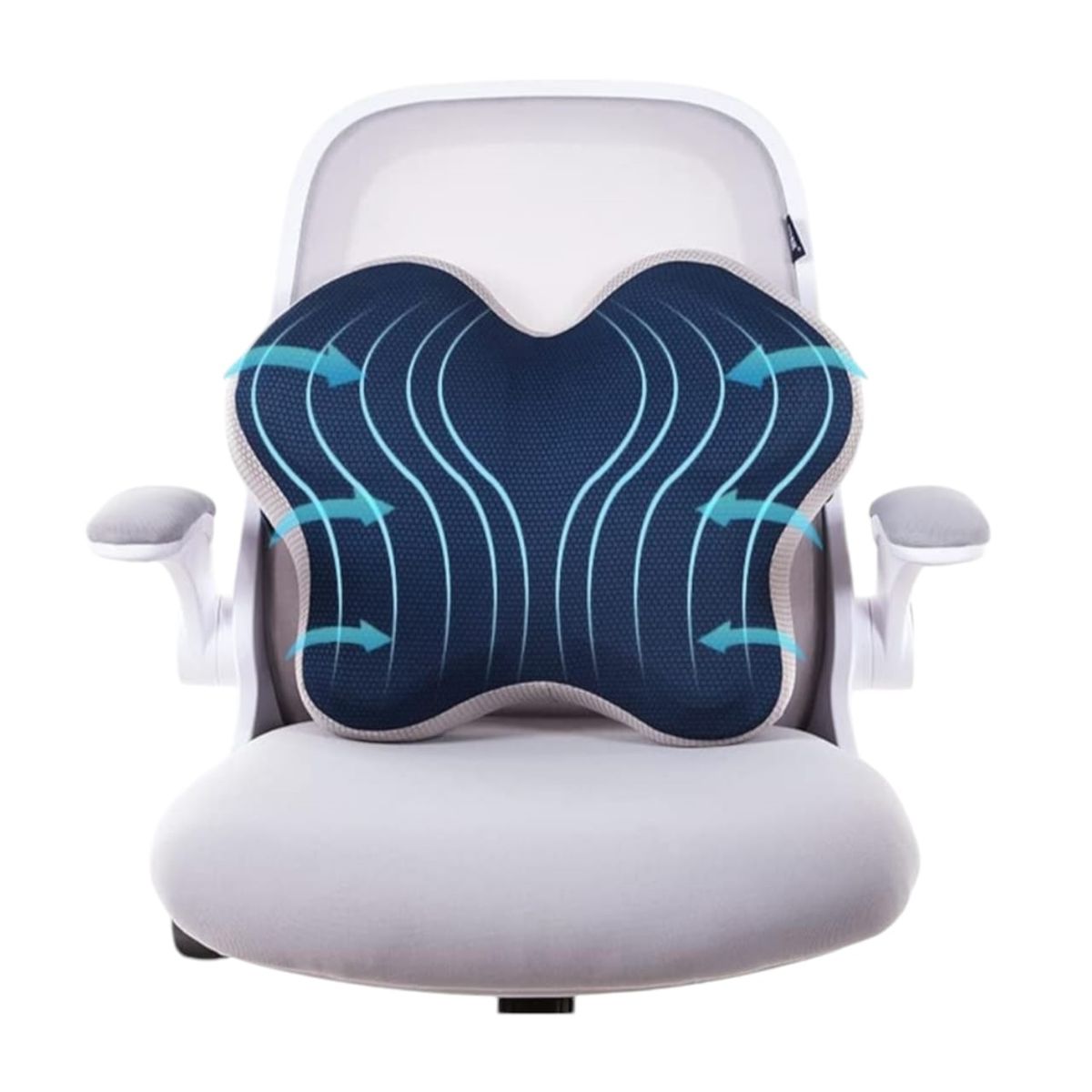 GENERICO - Respaldar Viscoelástica Con Infusión de Carbon y Gel