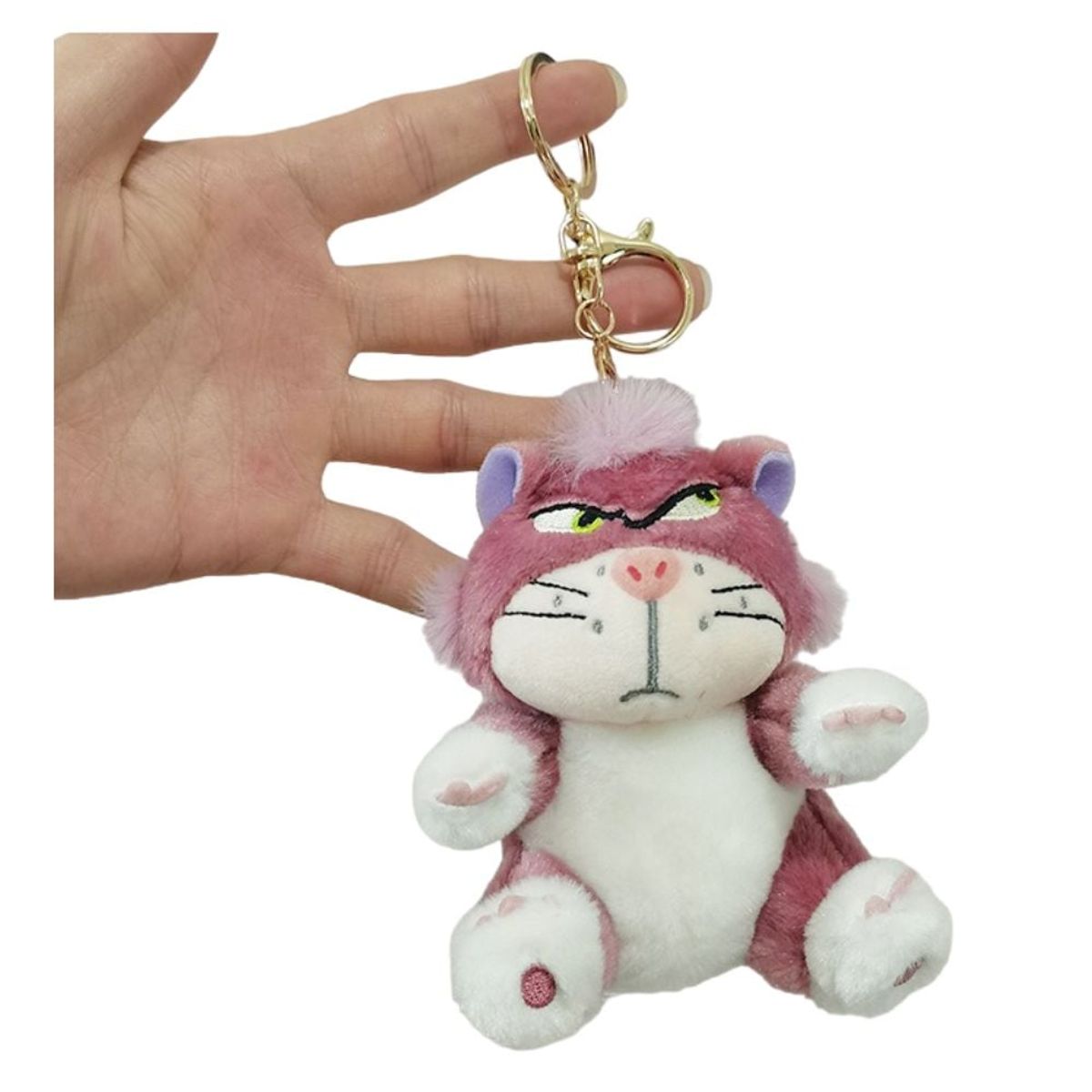 GENERICO - Llavero Peluche Gato Lucifer 12 cm