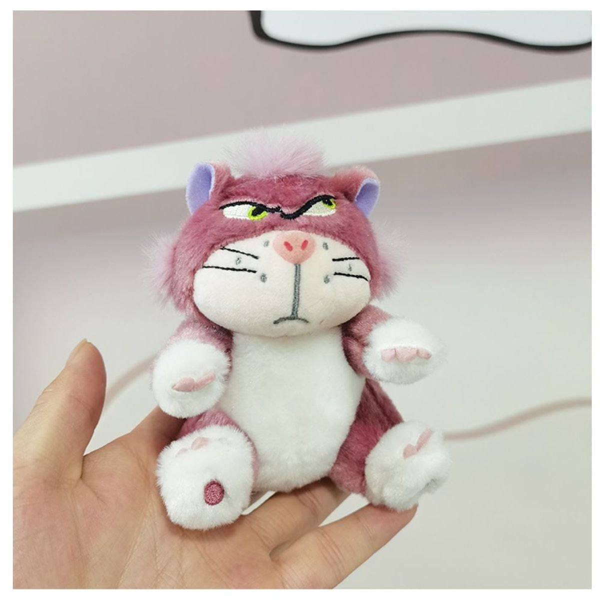 GENERICO - Llavero Peluche Gato Lucifer 12 cm