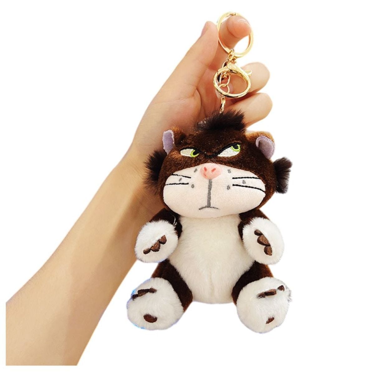 GENERICO - Llavero Peluche Gato Lucifer 12 cm