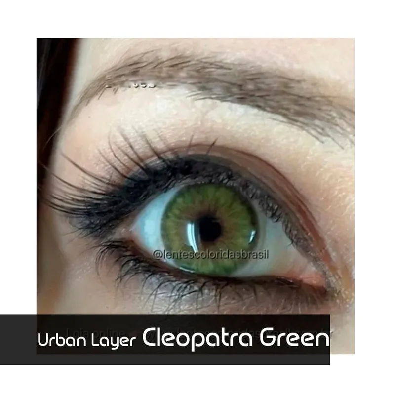 URBAN LAYER - Lentes de contacto UL Cleopatra Green