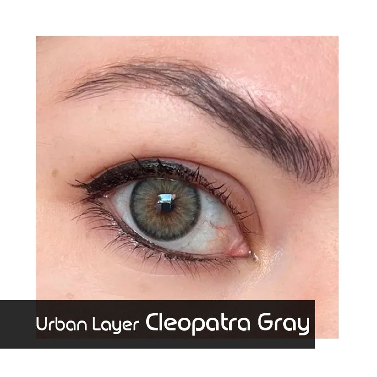 NU COLOR - Lentes de contacto UL Cleopatra Gray