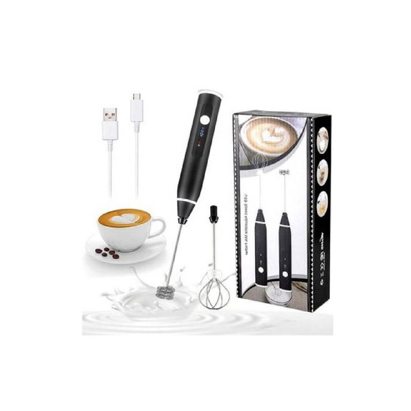 GENERICO - Mini Batidora Licuadora Portatil Ace Inox Huevos Leche Cafe