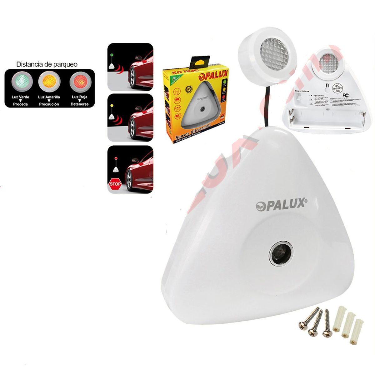 OPALUX - Sensor De Ultrasonido Opalux Para Parqueo Auto