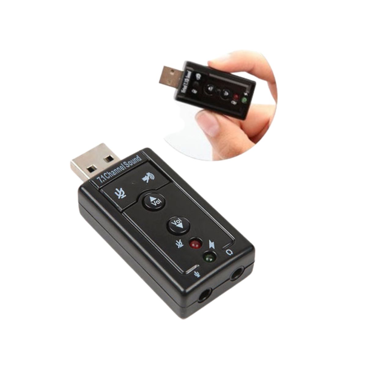 GENERICO - Adaptador Usb De Sonido