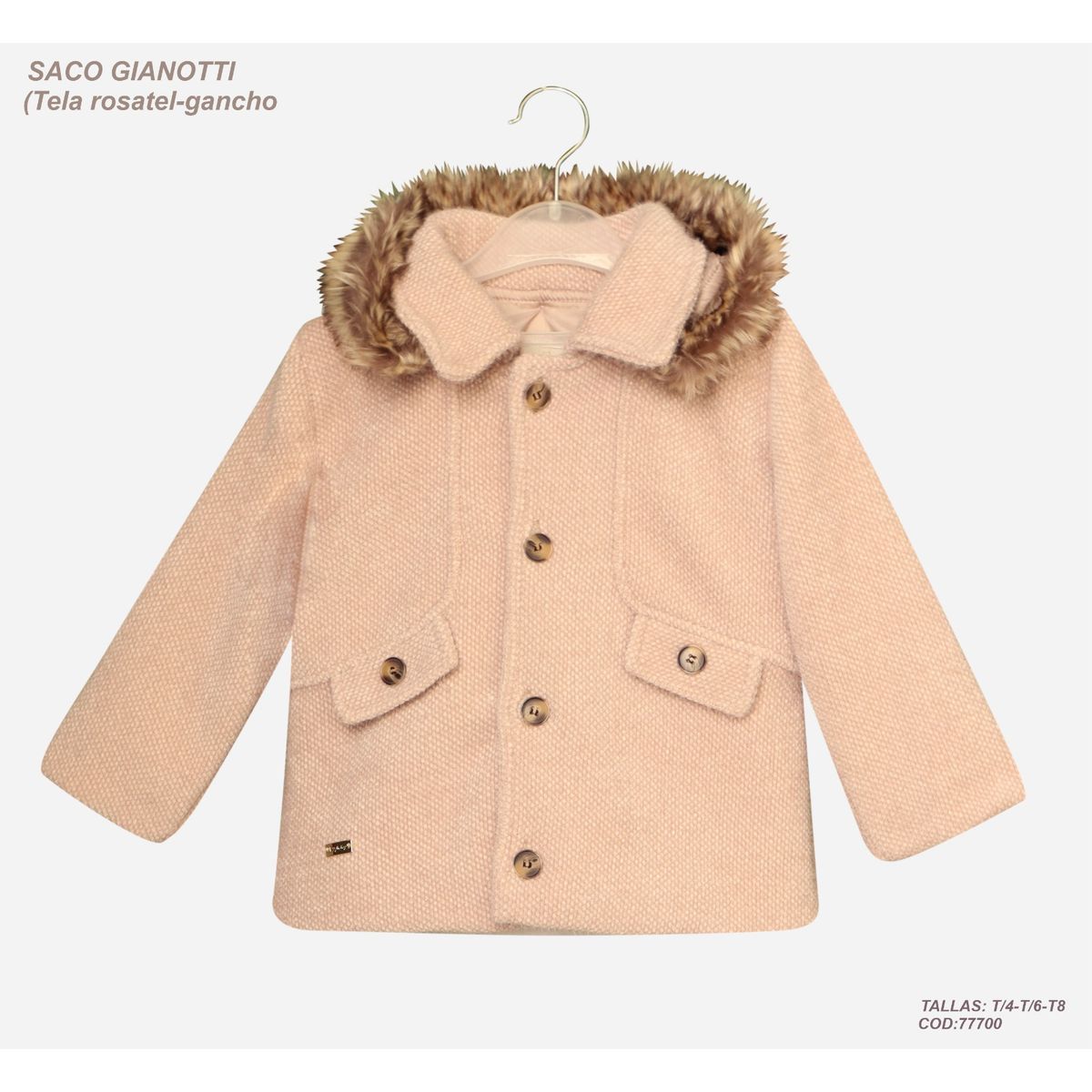 EVYTONY - CHAQUETA  MODELO GIANOTTI