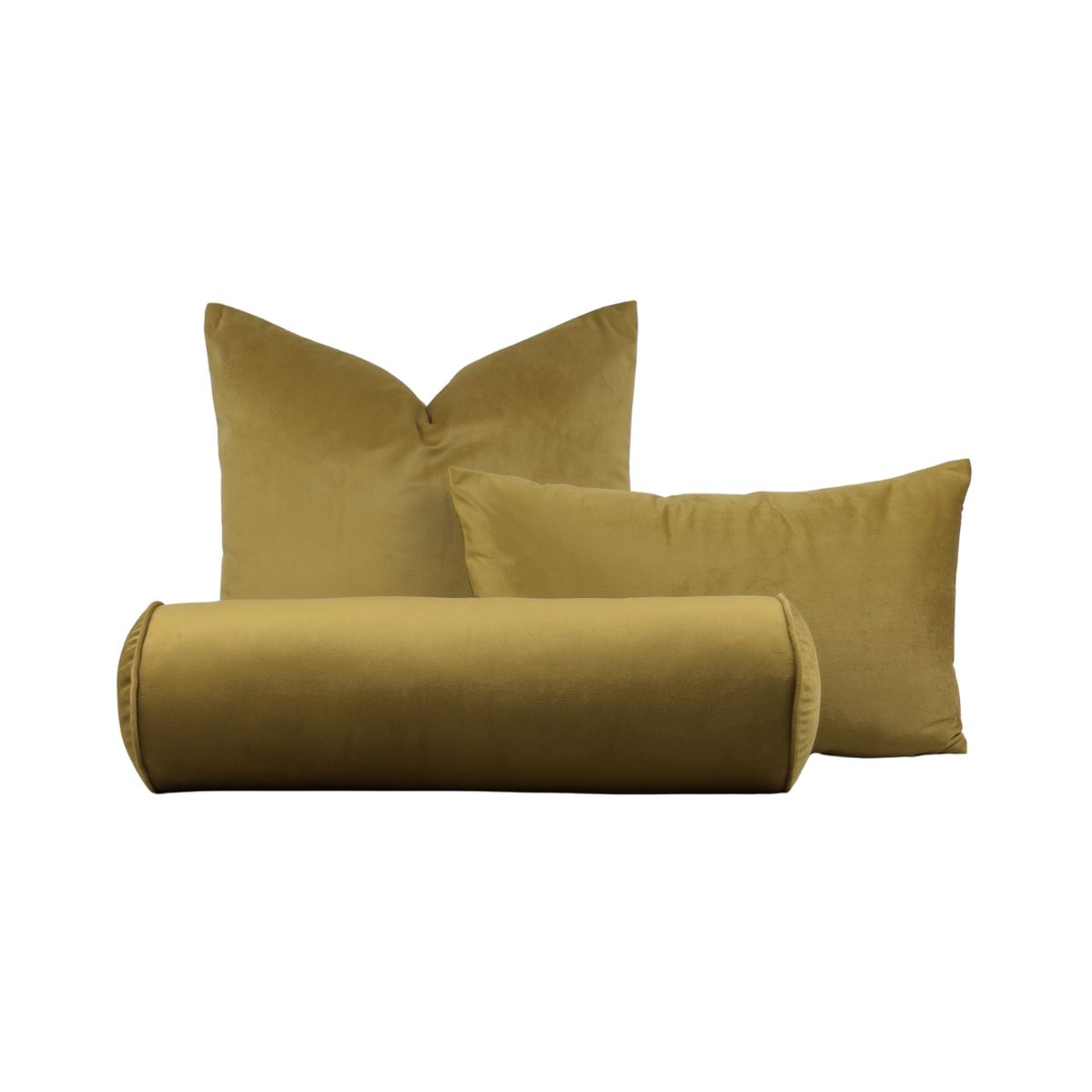 GENERICO - Funda de cojin Velvet 50 x 50 cm - Camel