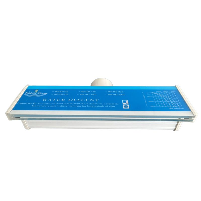 GENERICO - Cascada acrílica de 30 cm con luces Rgb marca Pool System