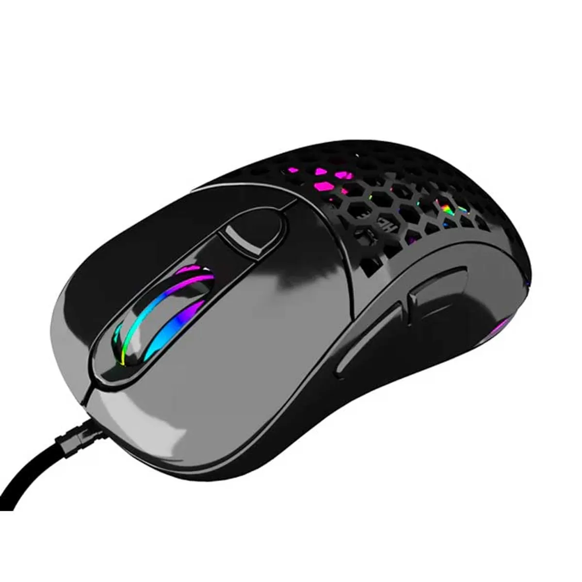 VSG - Mouse VSG Aquila Air Brillante 16,000 Dpi Rgb Negro