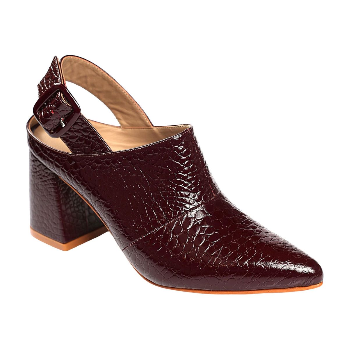 ESTODAS - Botín calado Estodas Suzzane Vino