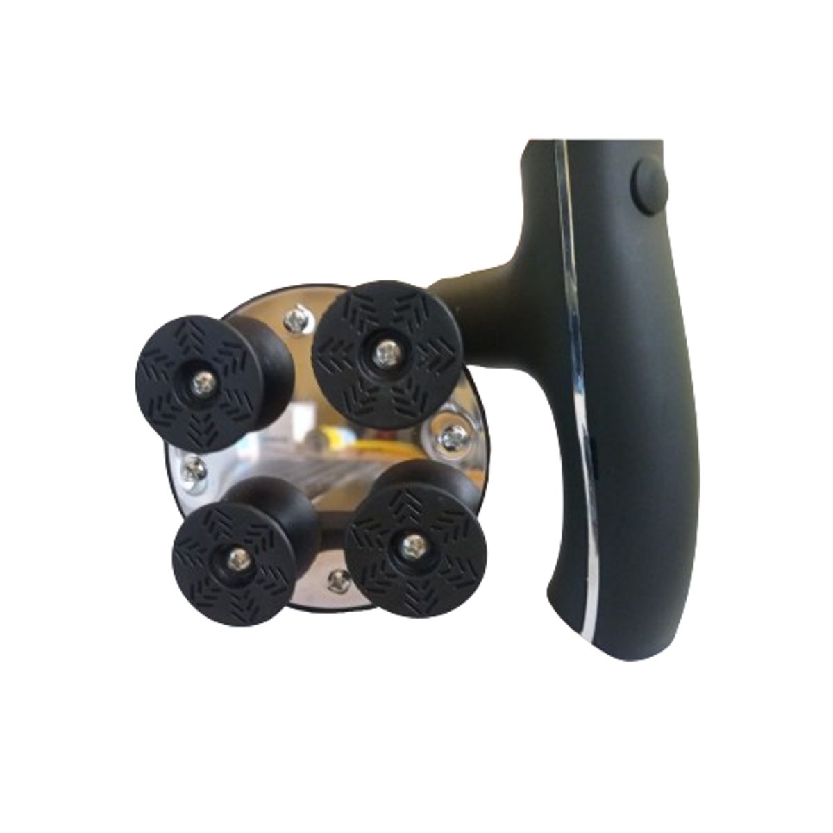 GENERICO - Bastón Plegable Ortopédico Con Luz Led Negro