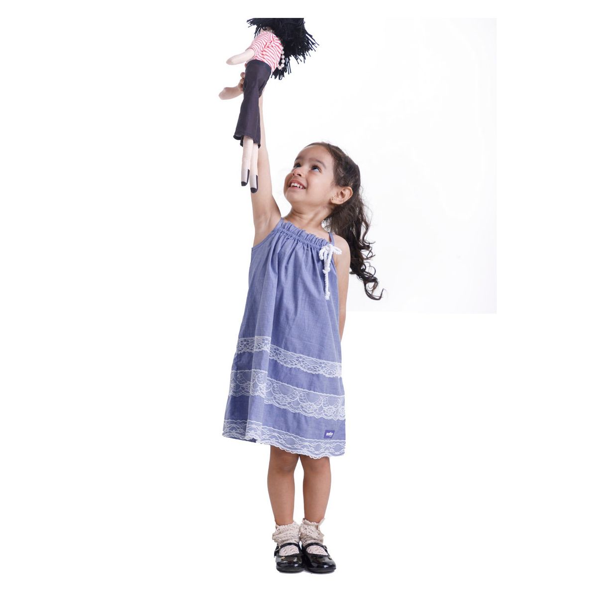 NATA COTON - VESTIDO LAVANDA AZUL