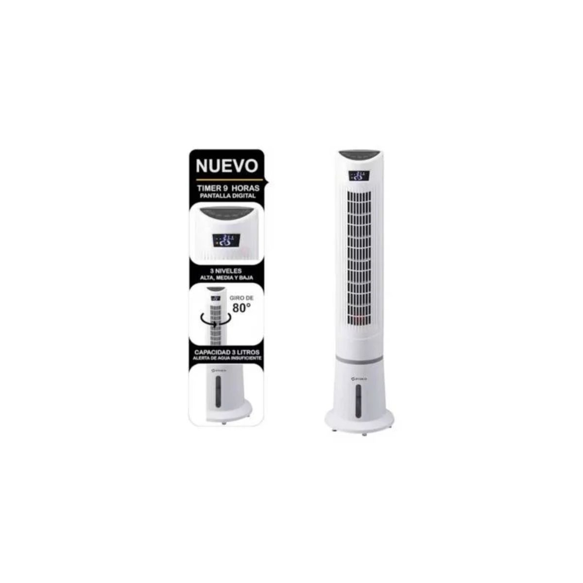 IMACO - Enfriador de Aire Digital Imaco 58W IYS5535 Blanco