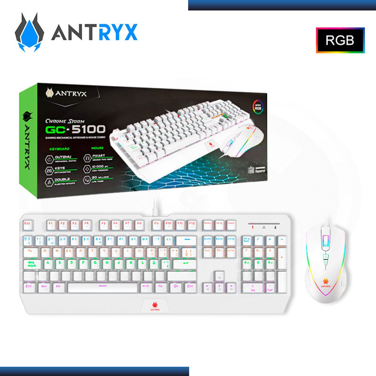 ANTRYX - COMBO ANTRYX GC-5100 White