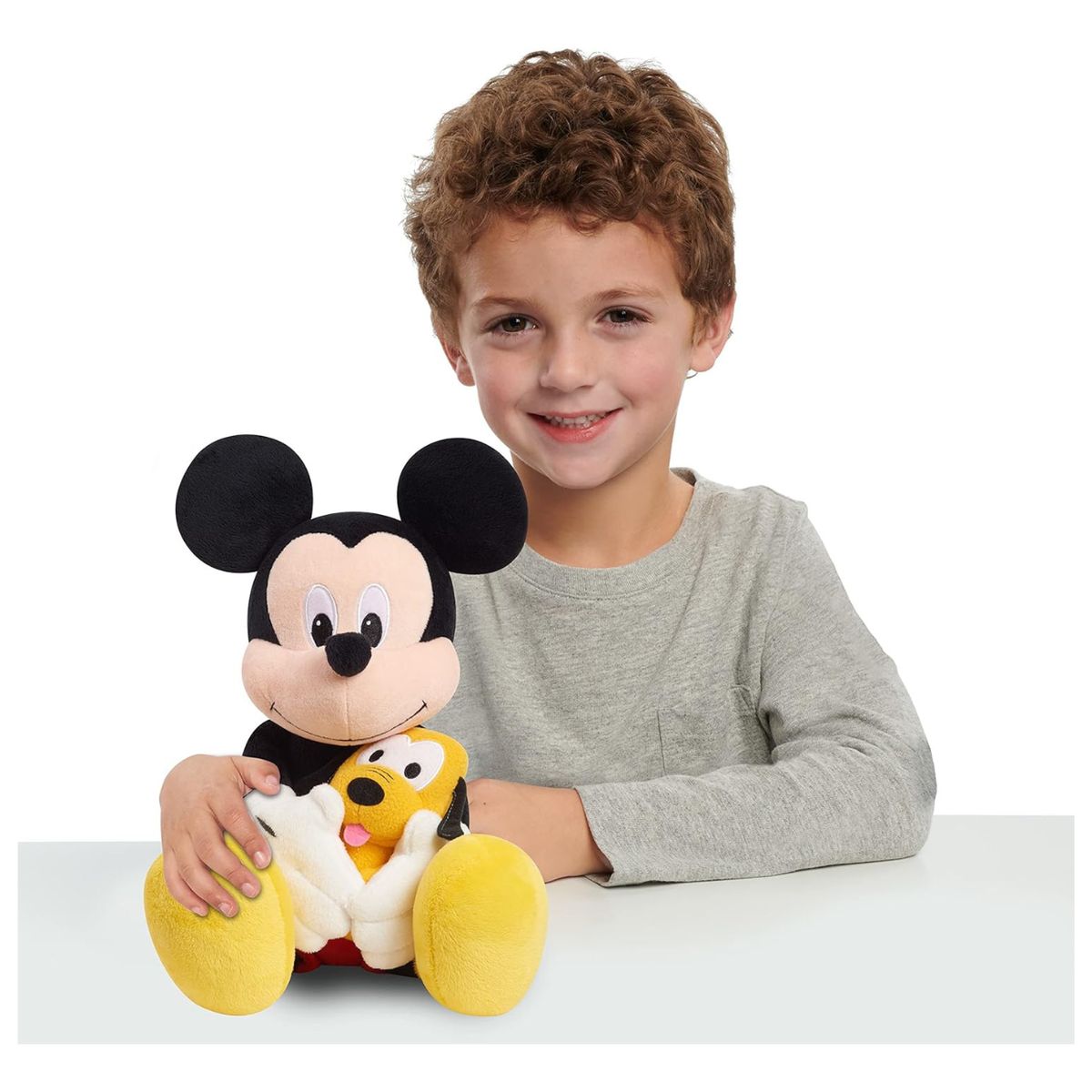 JUST PLAY - Peluche De Mickey Mouse y Pluto - Disney Classic Original
