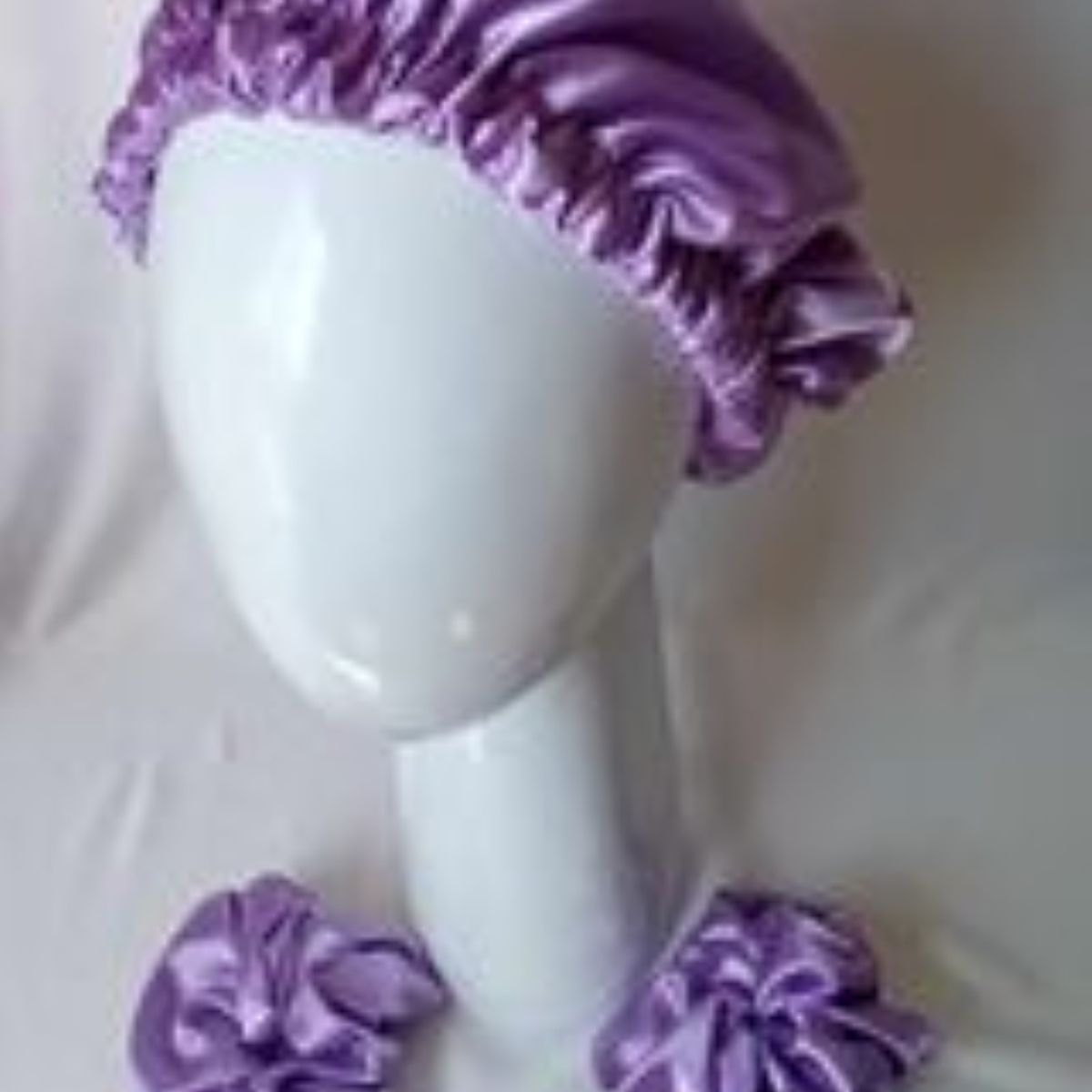 GENERICO - Gorro para dormir de satin lila