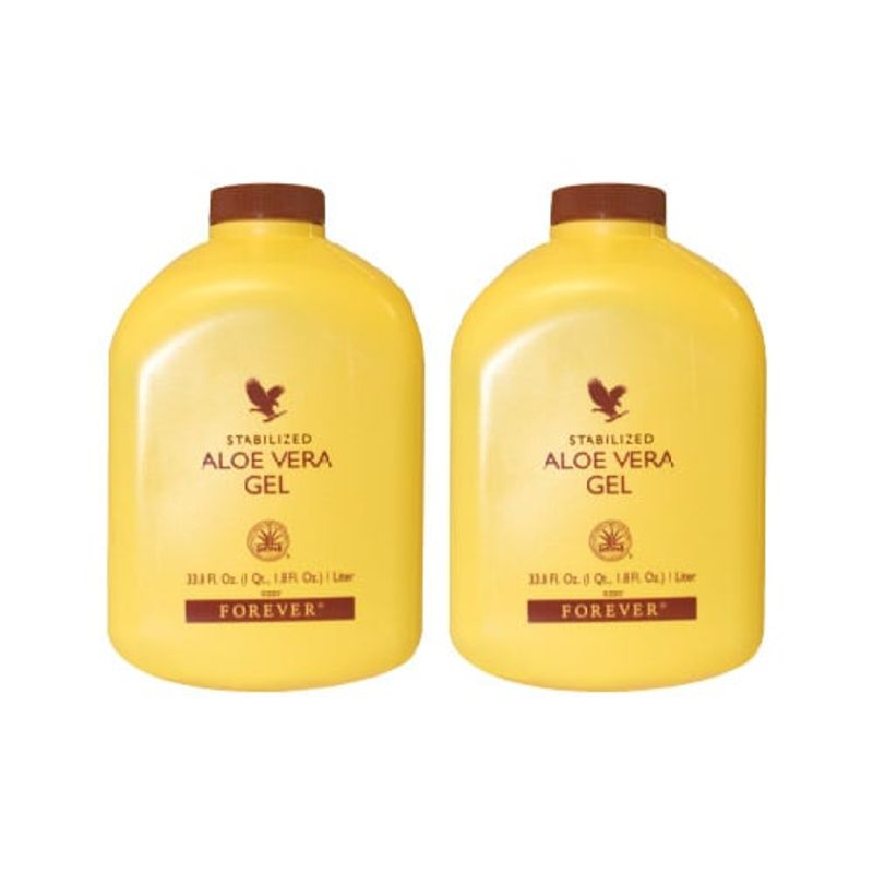 FOREVER LIVING PRODUCTS - Pack 2 Jugo de Aloe Vera Gel Forever Living