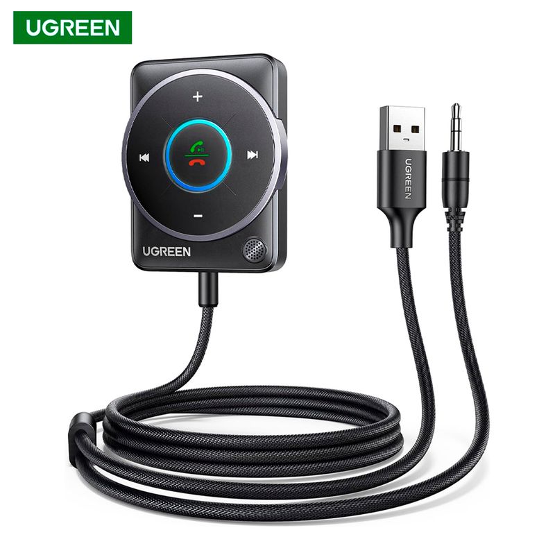 UGREEN - Adaptador Para Autoradio Bluetooth 5.4 con Micro Ugreen