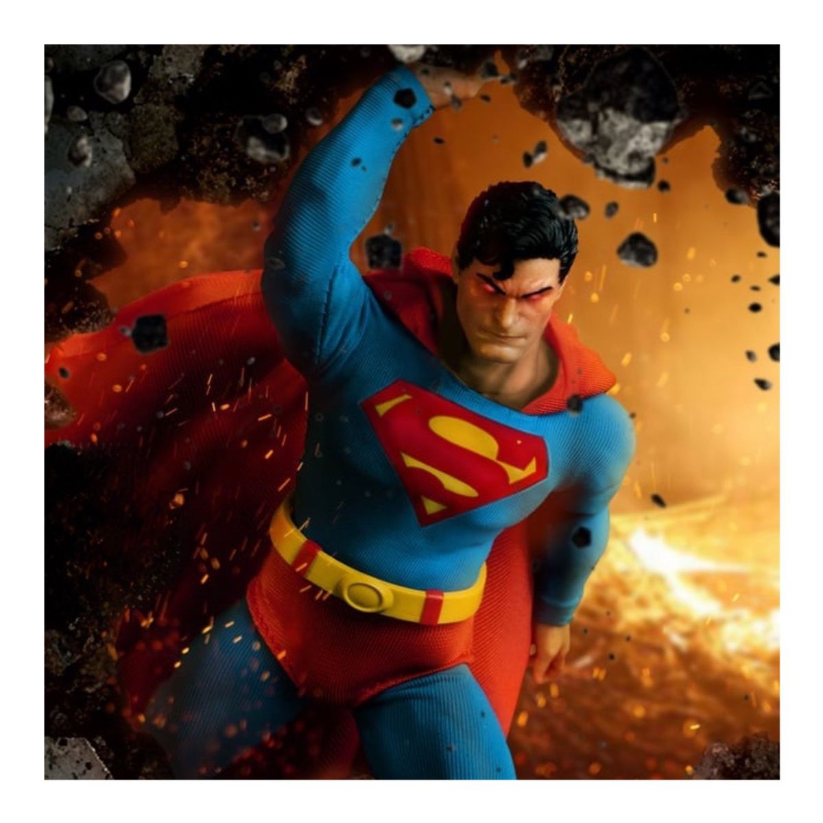 DC COMICS - One12 Collective Superman Man of Steel Edition Mezco