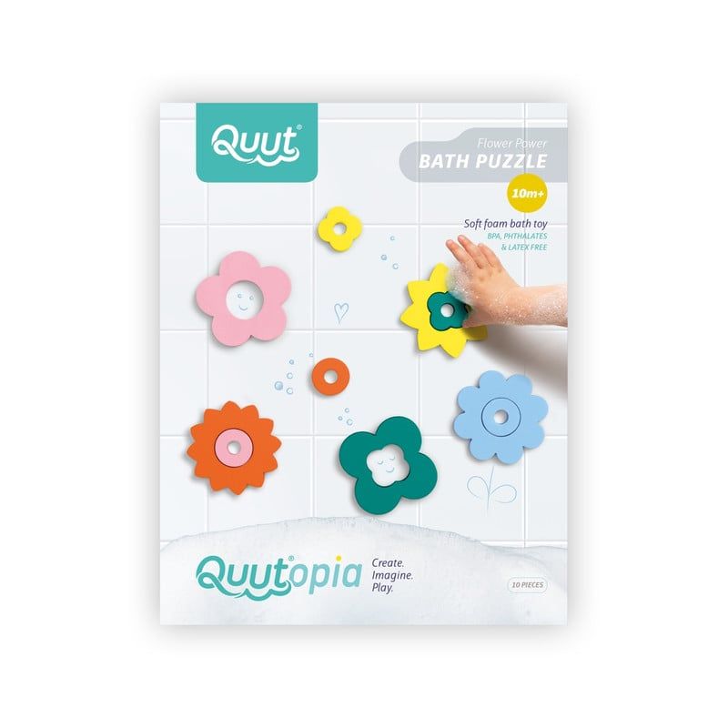 QUUT - Juego para el baño Quut Flores