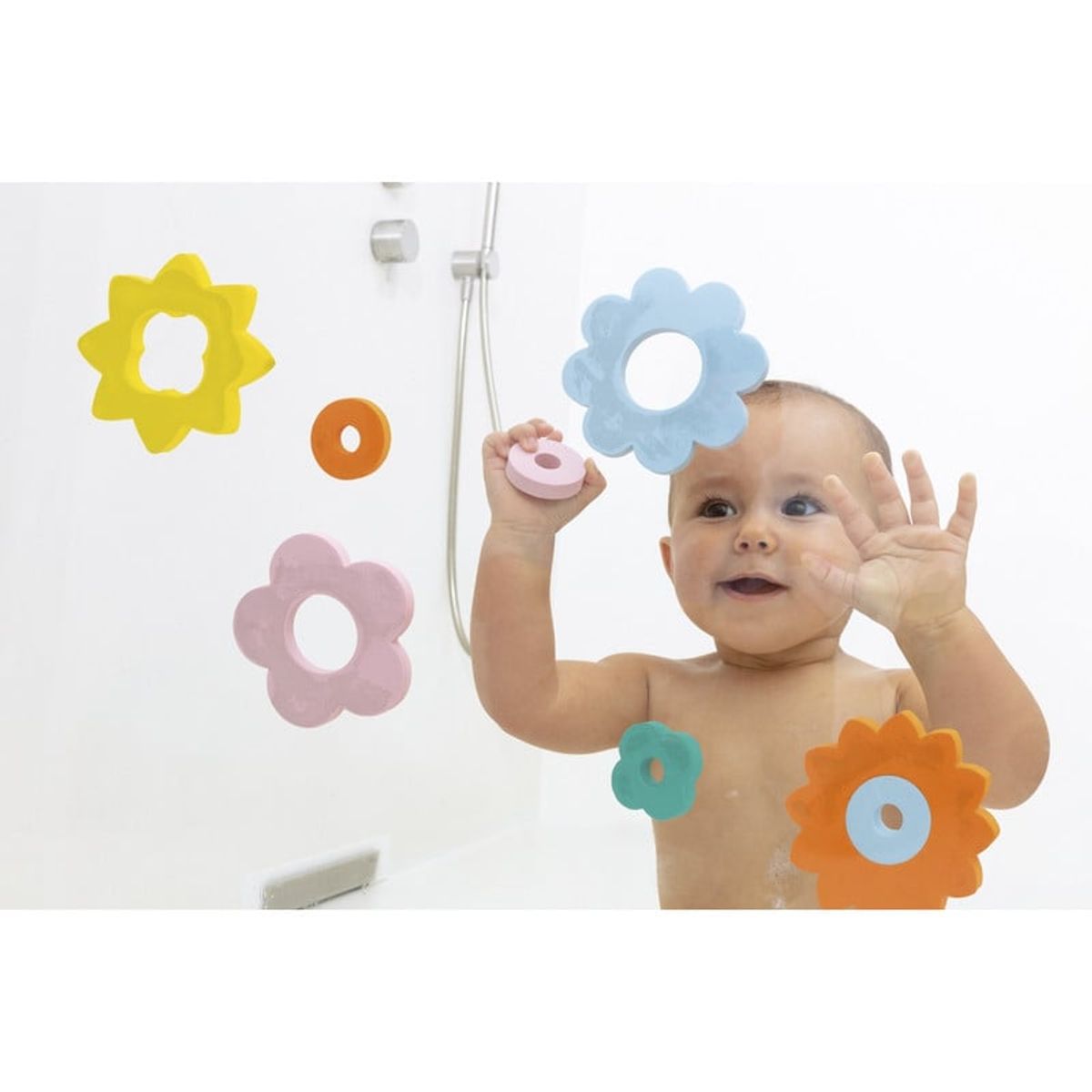 QUUT - Juego para el baño Quut Flores