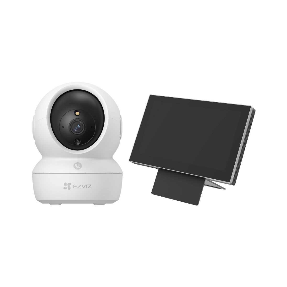 EZVIZ - Cámara De Seguridad Inteligente Para Interiores H6C Full HD + Monitor SD7 -Ezviz
