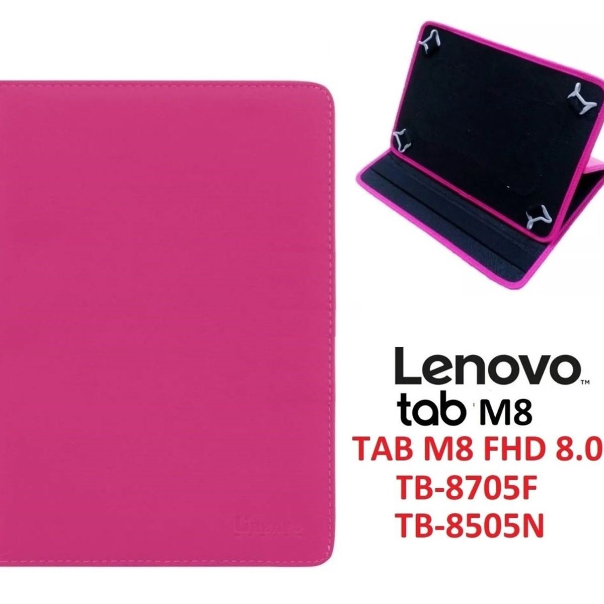 GENERICO - Funda Protectora para Lenovo Tab M8 Flip Cover con Parante Protector