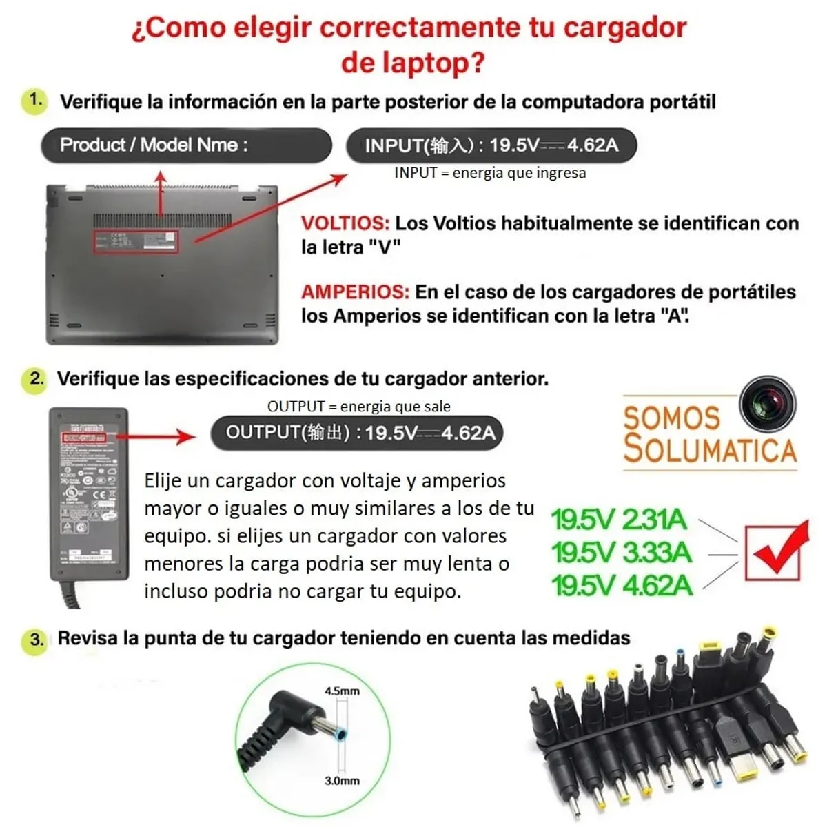 GENERICO - Adaptador Para Cargador HP a Tipo C - PD Hasta 100W