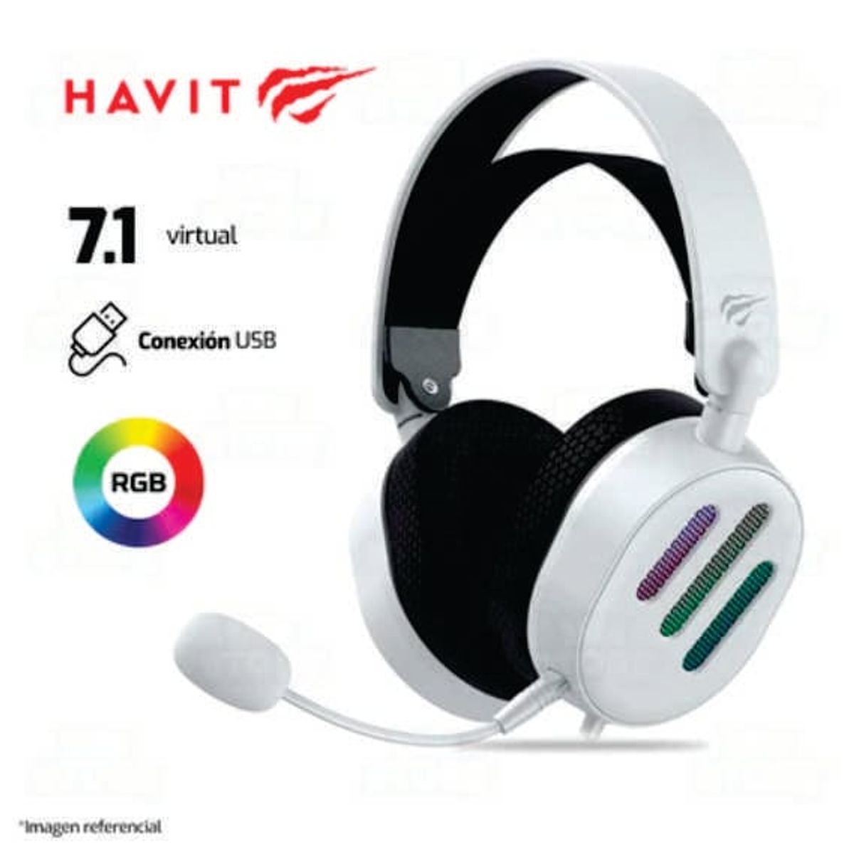 HAVIT - AUDIFONO GAMER 7.1 HAVIT USB H2038U