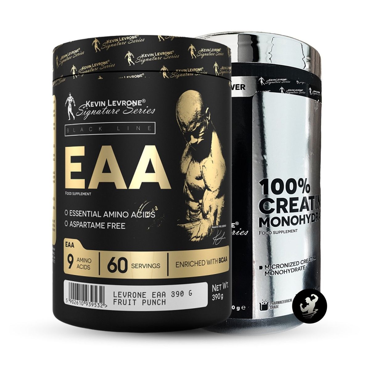 KEVIN LEVRONE - Pack Creatina Monohidratada 500grs + EAA 62 serv Kevin Levrone