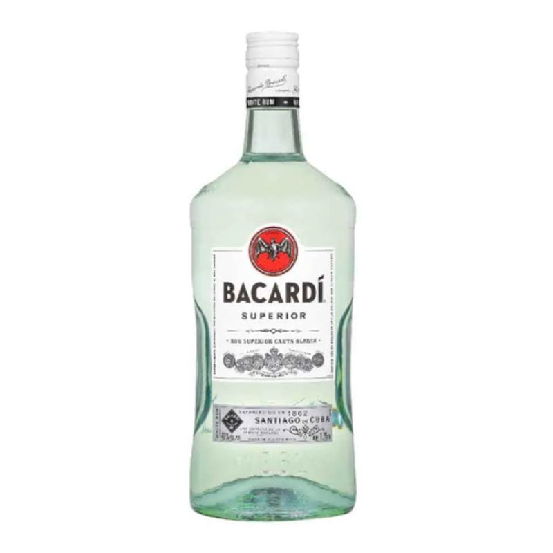 BACARDI - Ron BACARDI Blanco Botella 1750ml
