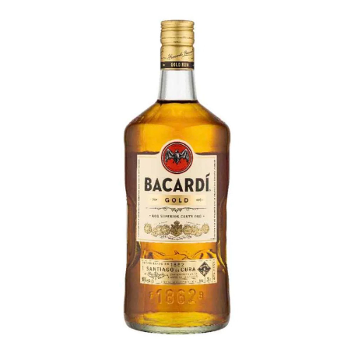 BACARDI - Ron BACARDI Dorado Botella 1750ml