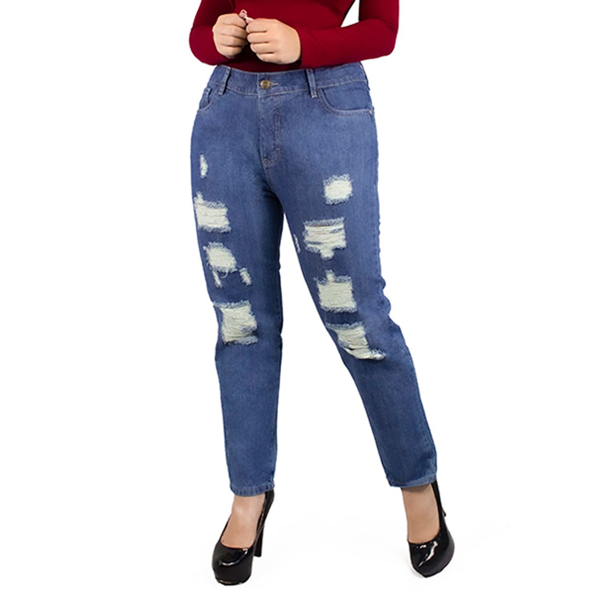 TANSY - Jean Boyfriend para mujer - Teffa Tansy - Old Beige