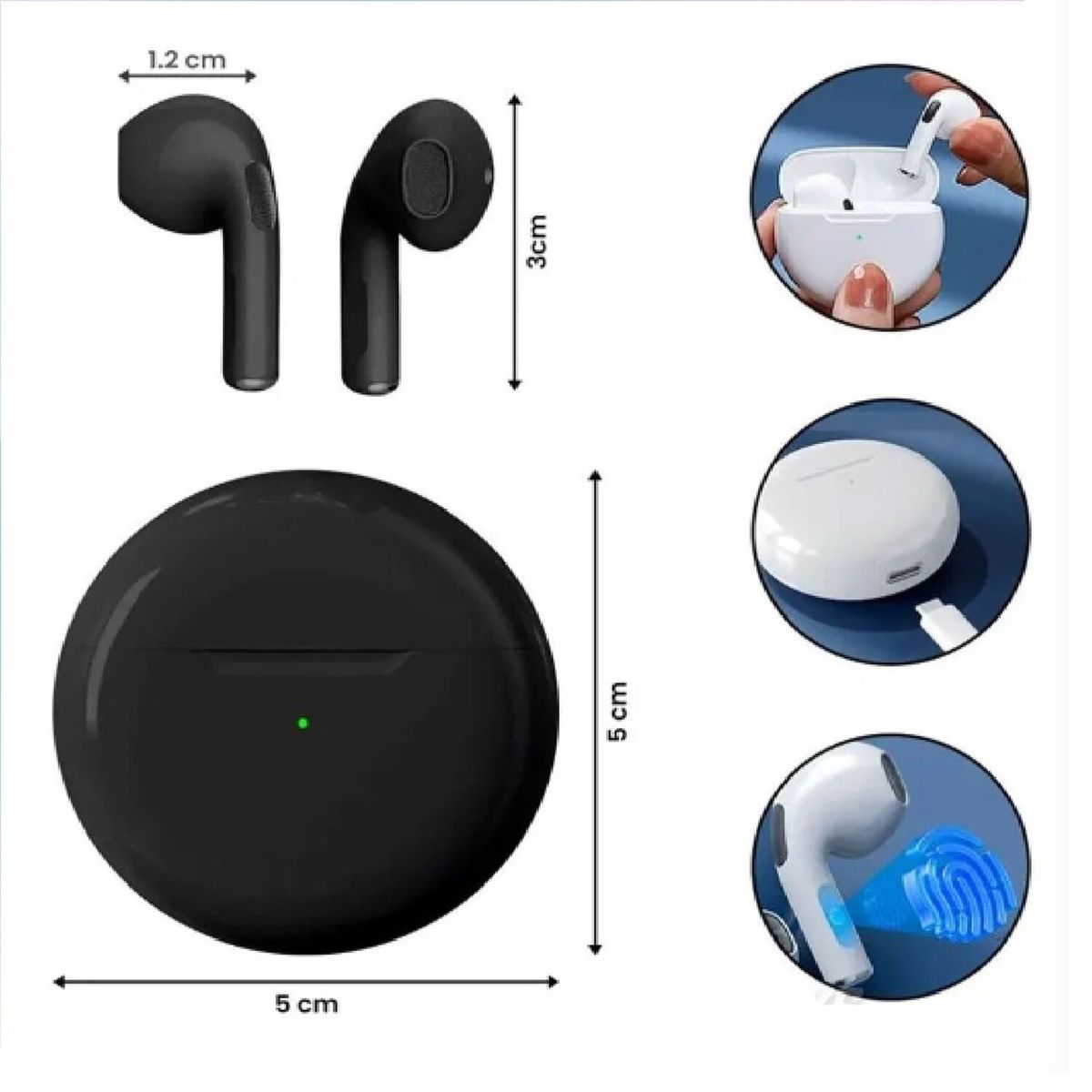 GENERICO - Audífonos inalámbricos Bluetooth 6 V5.3