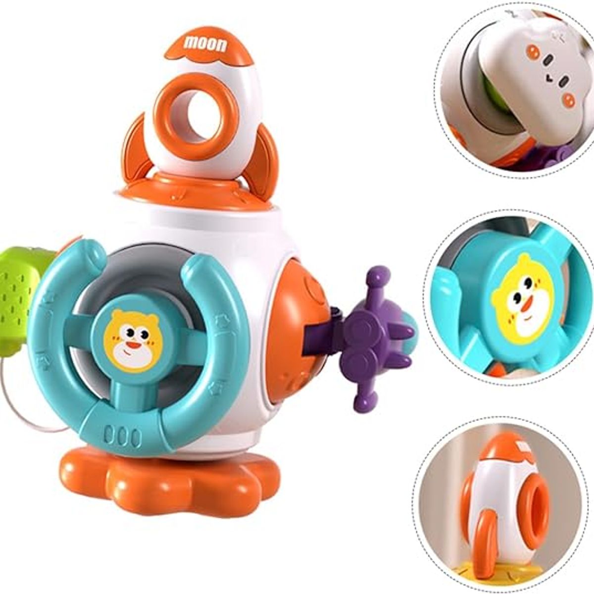 GENERICO - Sonaja de bebé multifuncional