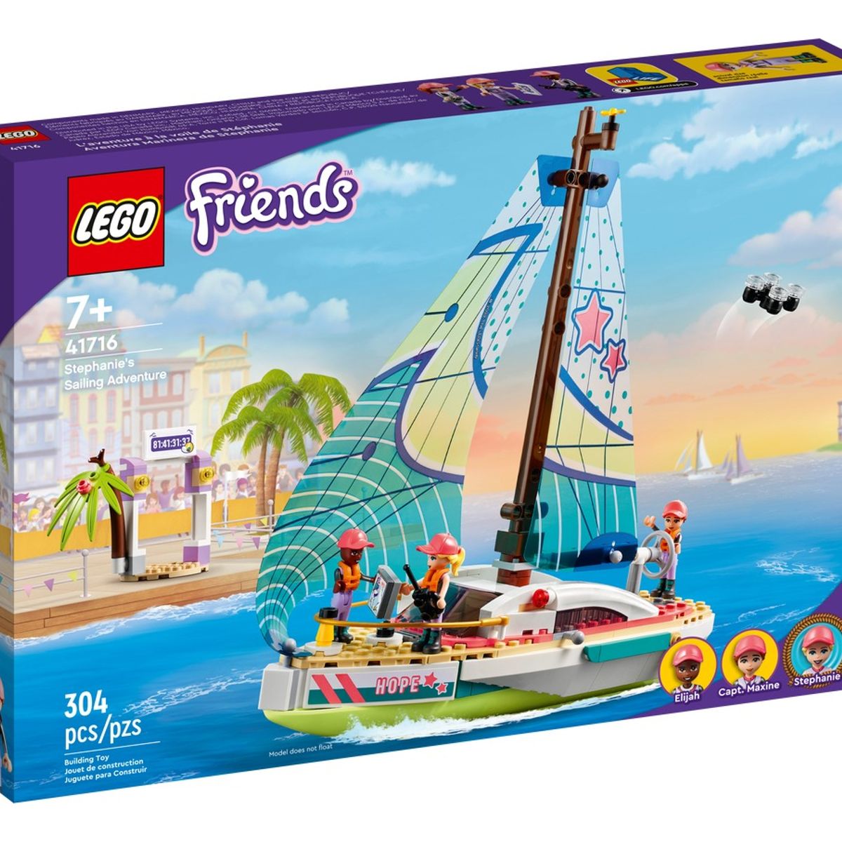 LEGO - LEGO 41716 Aventura Marinera de Stephanie
