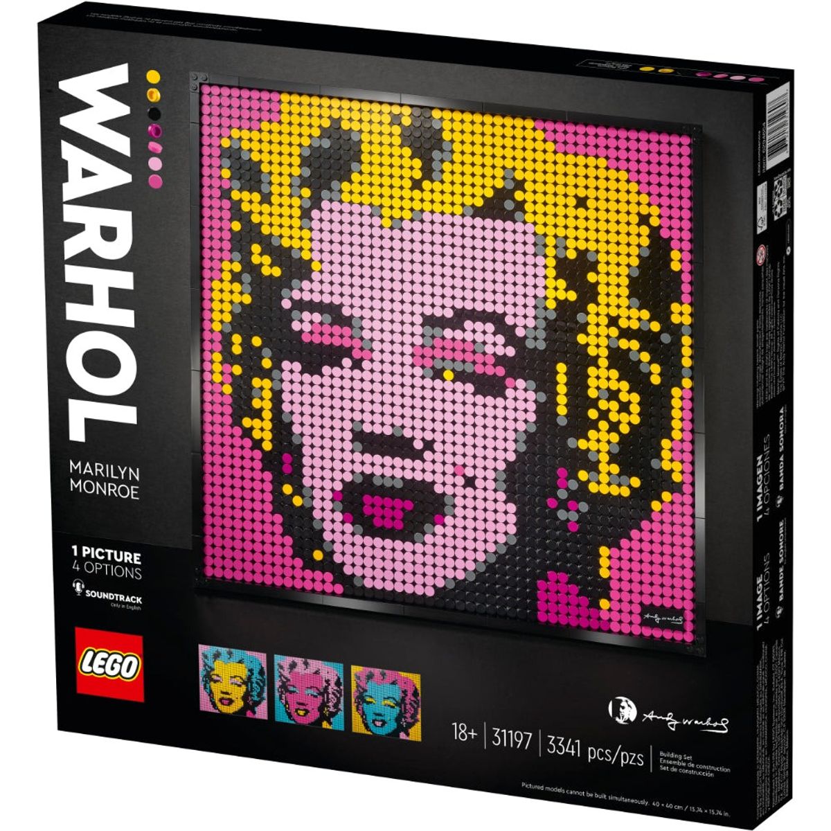 LEGO - LEGO 31197 Retrato de Marilyn Monroe por Andy Warhol